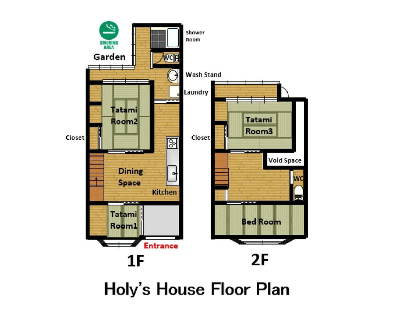 Holy'S House Apartment Kyoto Exterior photo